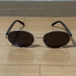 Stylish Black and Silver Sunglasses